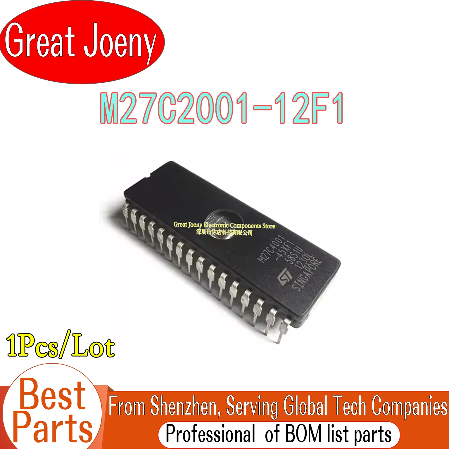 

100% New Original M27C2001-12F1 M27C2001 IC Chipset CDIP-32