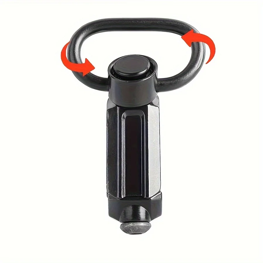 Tactical QD Sling Mount RSA Rail Attachment Zinc Alloy Metal Fiber Single Double Point for Hunting Fishing Gear Enthusiasts
