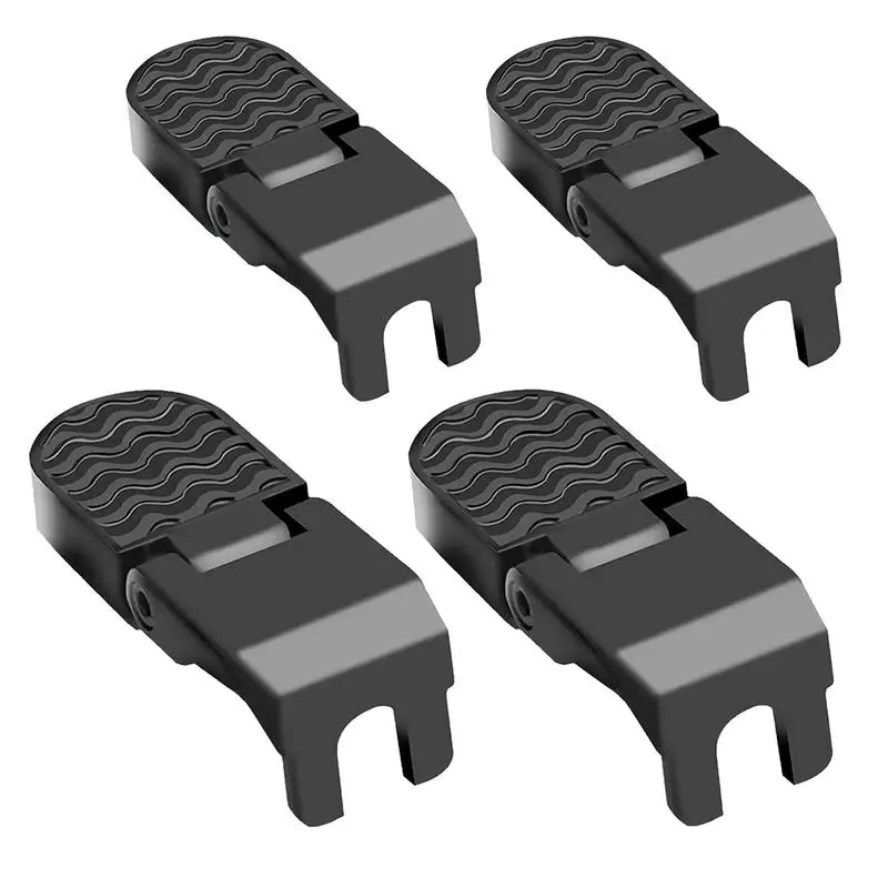 

Electric Bike Rear Pedals 1 Pair Folding Electric Scooter Foot Pegs For Passengers Motorcycle Rear Feet Pedals Bike Accessories