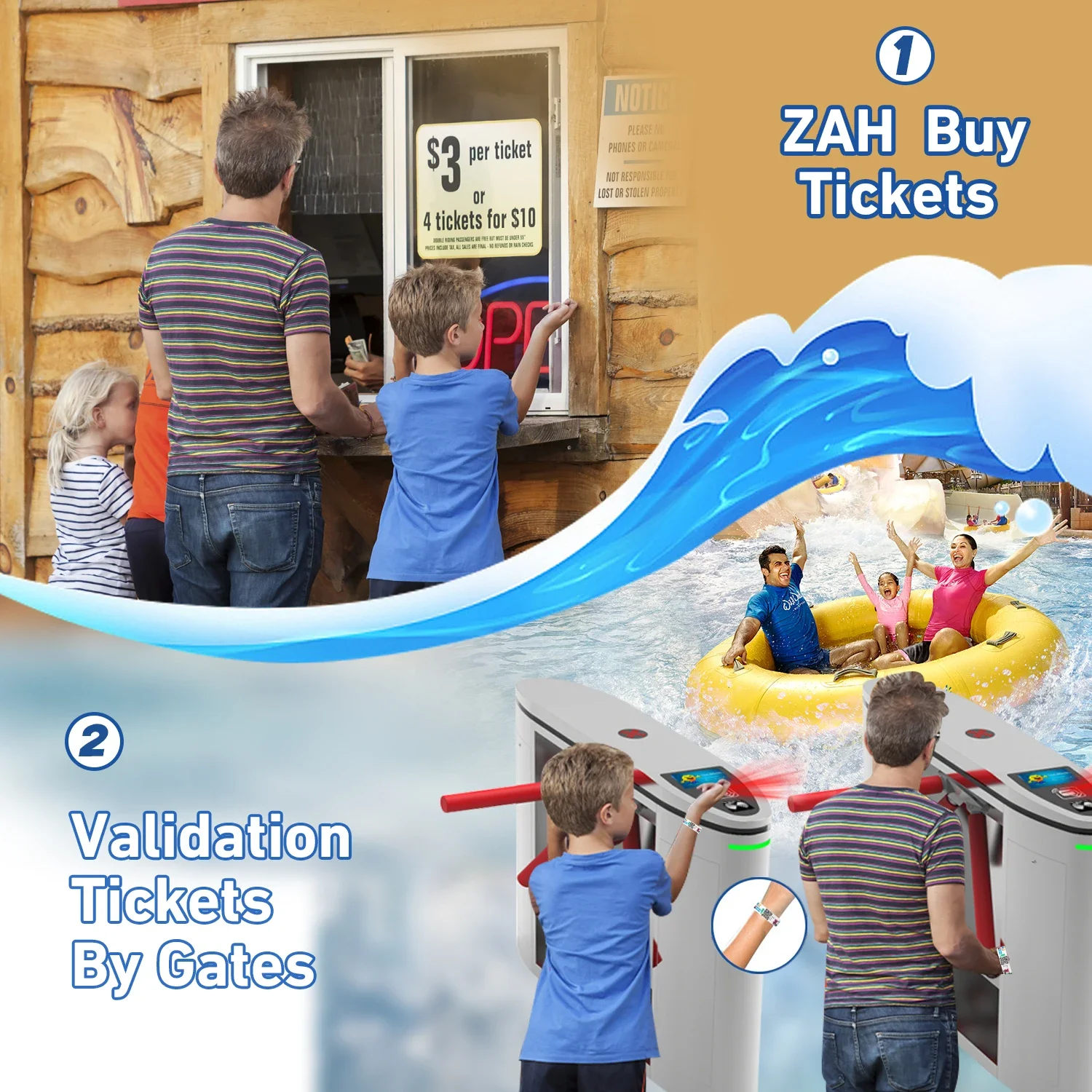 Software per distributori automatici, la soluzione perfetta per biglietti per guidare parchi