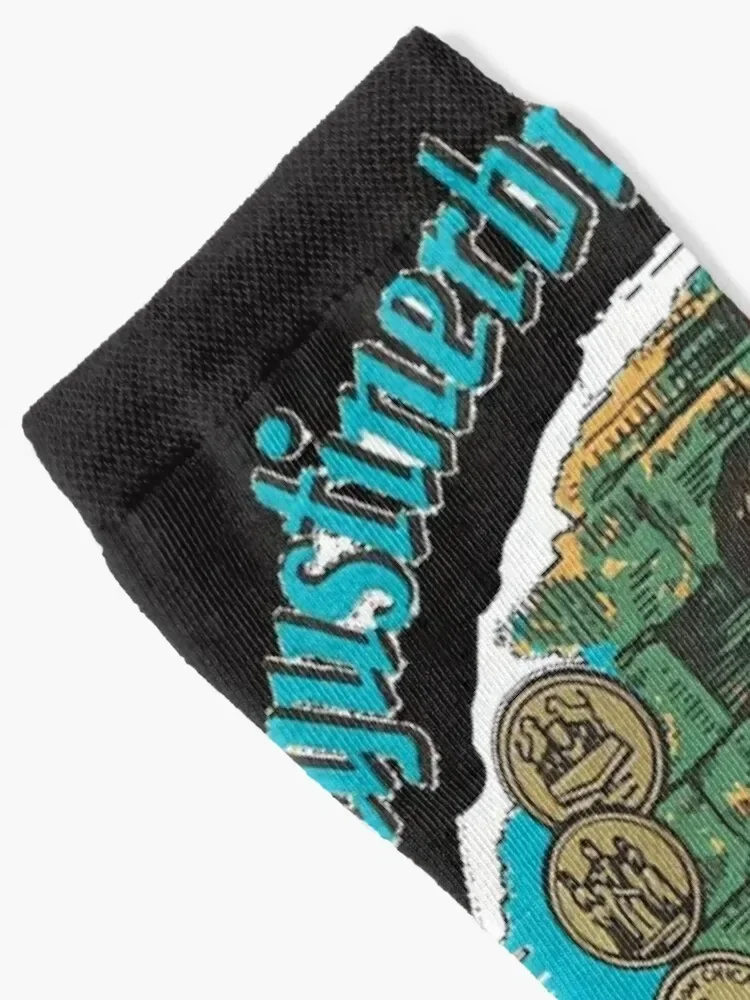 Augustiner Munich Beer...Lagerbier Hell Classic T-Shirt Socks gym snow halloween christmass gift Socks For Man Women's