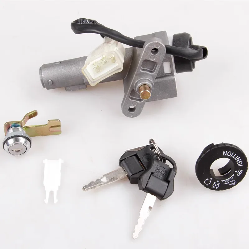 For Sym Jet 14 125 / 50 / 200 Motorcycle Electric Door Lock Set Lock Key for Sym Jet 14 125 / 50 / 200 Motorcycle