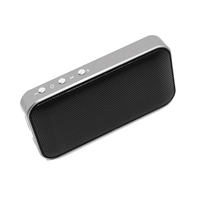 Portable Wireless Speaker Outdoor Mini Pocket Audio Ultra-Thin Bluetooth Speaker Loudspeaker Support TF Card -Black