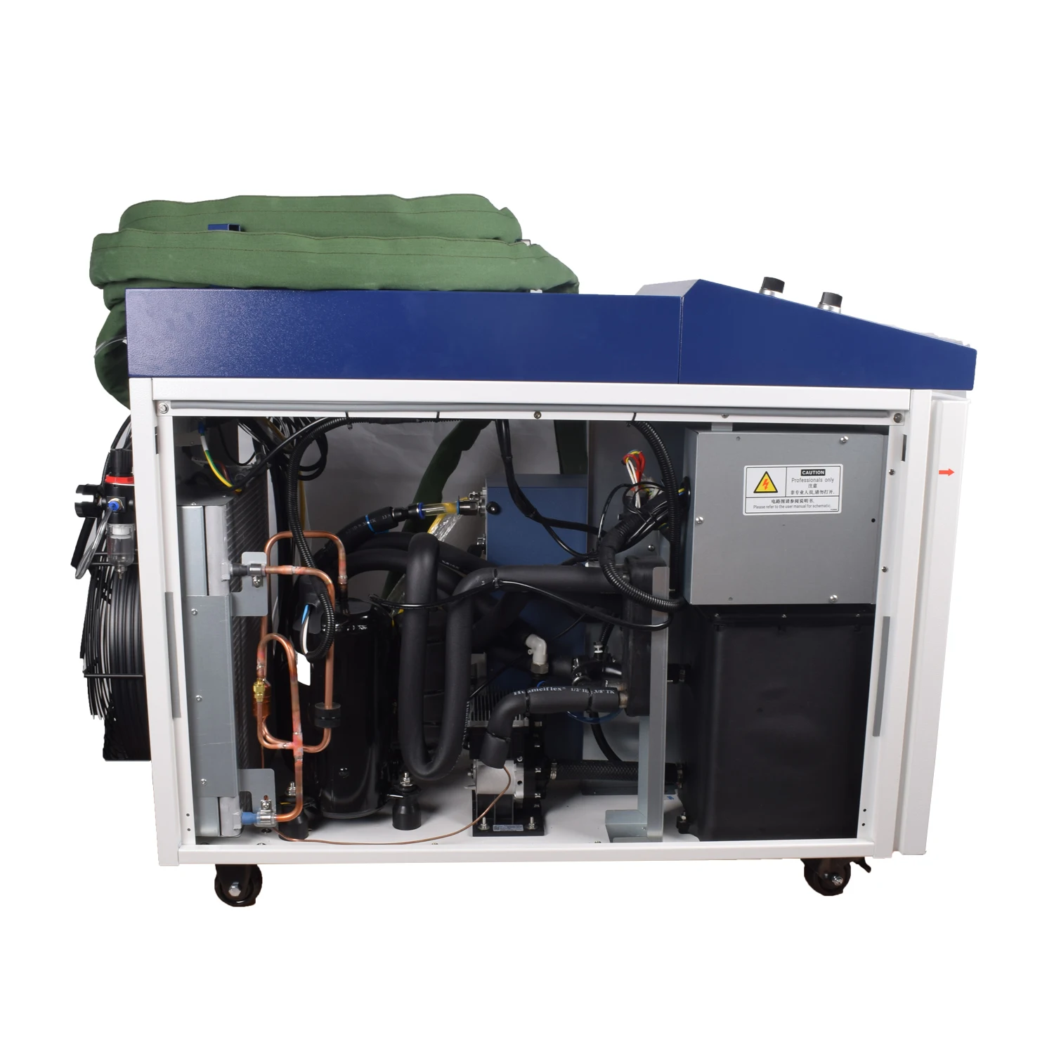 3000W Raycus Laser Welder Dual Wire Feeder 4 in 1 Laser Welding Cleaning Cutting for Metal Double Pendulum Laser Welding Machine