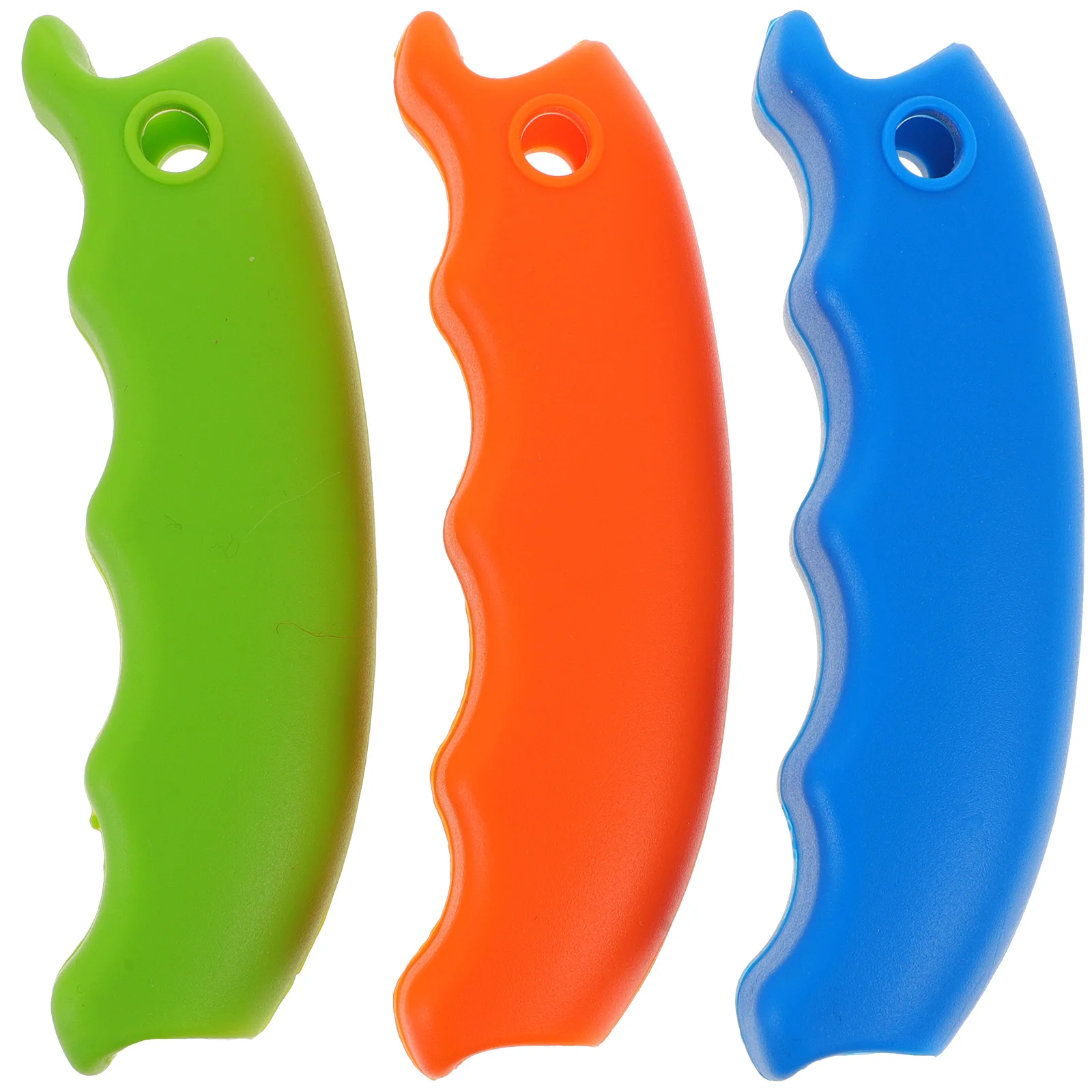 

3pcs Silicone Grocery Carrier Non-Slip Heavy Duty Shopping Grips Labor-Saving Handle For Reusable Bags Vegetable Bag Carrier