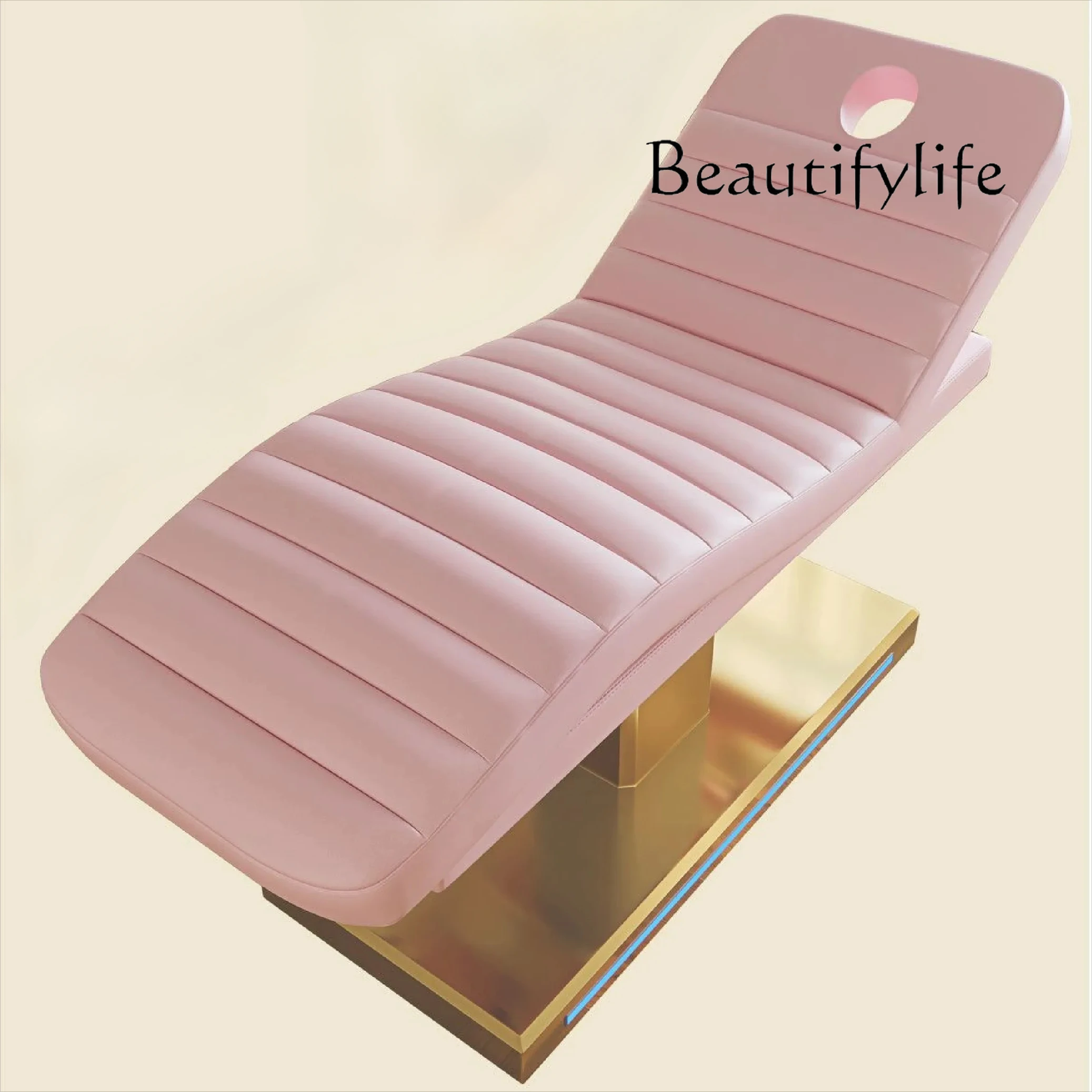 Plastic Bed Operating  Treatment  Tattoo Chair Electric Beauty   Multifunctional Elevated Bed Injection