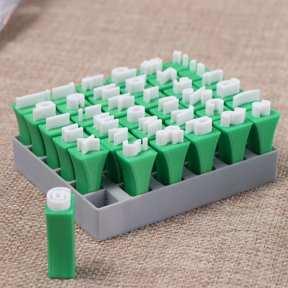 

Alphabet&Number Clay Stamps Tools Creative DIY Alphanumeric Presser Assemblable Uppercase Alphabet Clay Seal Craft Accessories