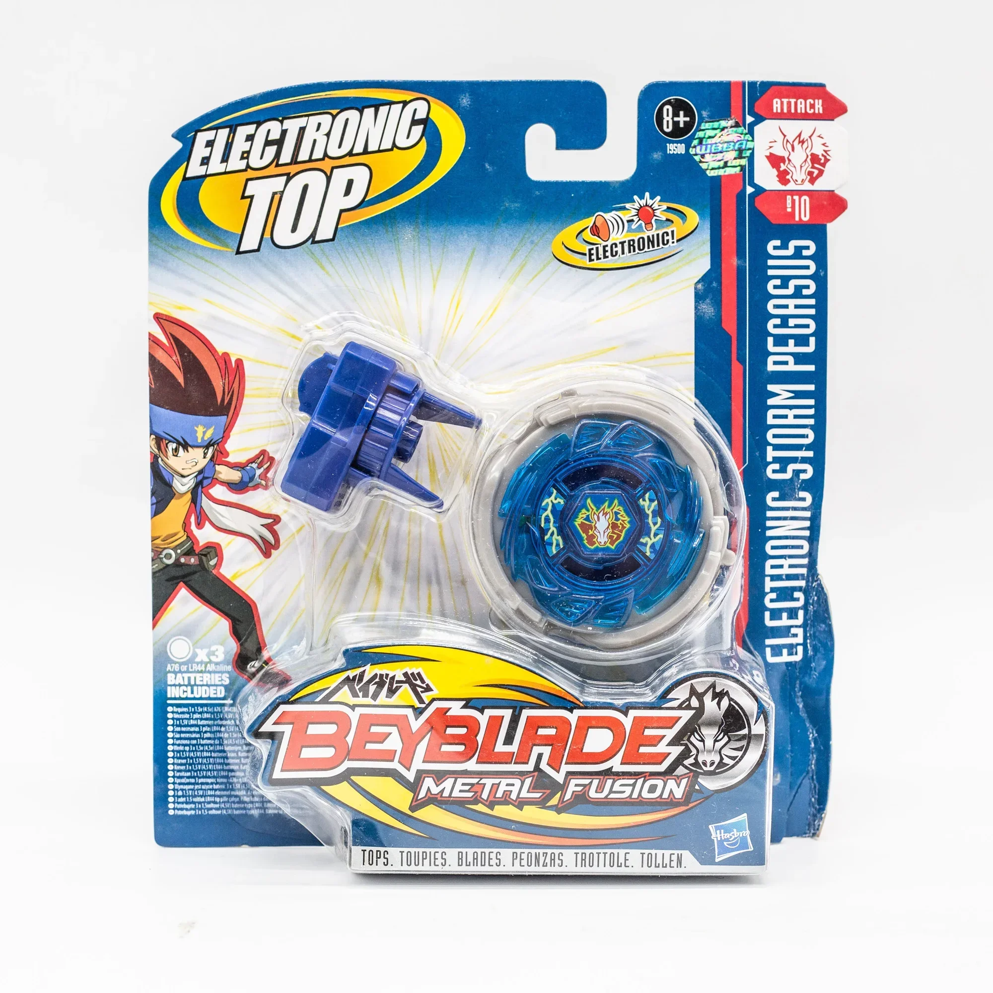 Hasbro Beyblade Metal Fusion Tops Toy Electronic Gyro WBBA Dark Wolf Balance B10 Storm Pegasus Attack Collection Gifts