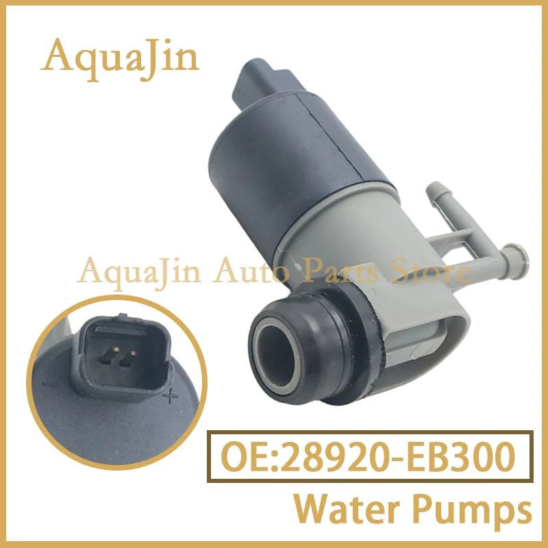

28920-EB300 Windshield Washer Pump For Nissan Navara 2005~2013 D22 Pickup D40 2005~2015 Truck Qashqai II J11 MK2 OEM 28920EB300