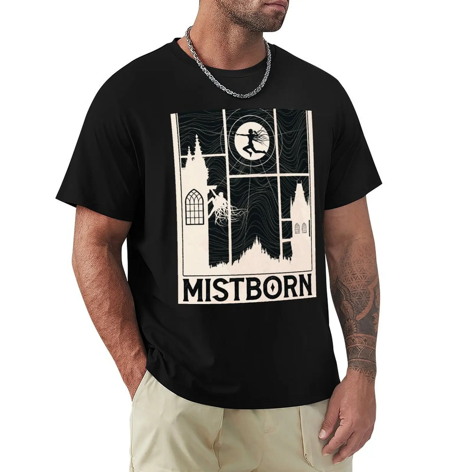 mistborn poster T-Shirt Independence Day Short Sleeve T-Shirt