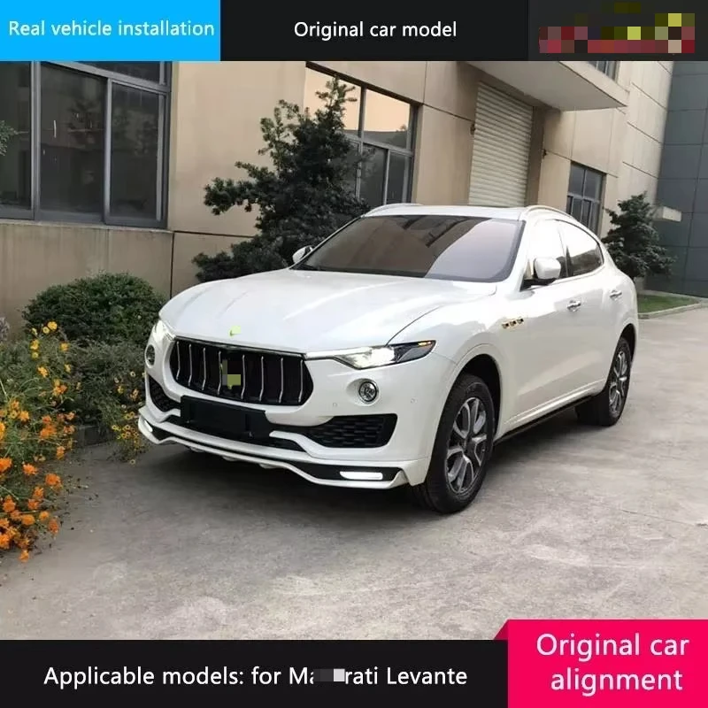 Custom Products PP Material Body Kit forMaserati Levante 2017-2021 - Small Surround Lights, Front Lip & Rear Spoiler