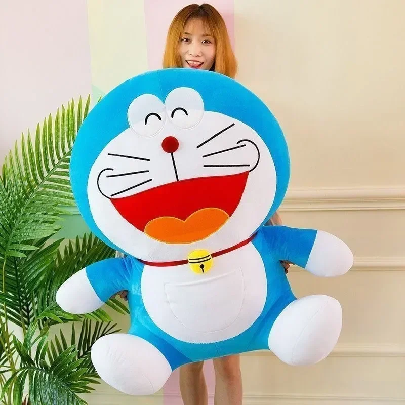 70CM Super duży rozmiar Doraemon Zabawka Kawaii Urocza dekoracja domu Dzieci Chłopcy i dziewczęta Prezent świąteczny Kreskówka Anime Zabawka Ozdoby