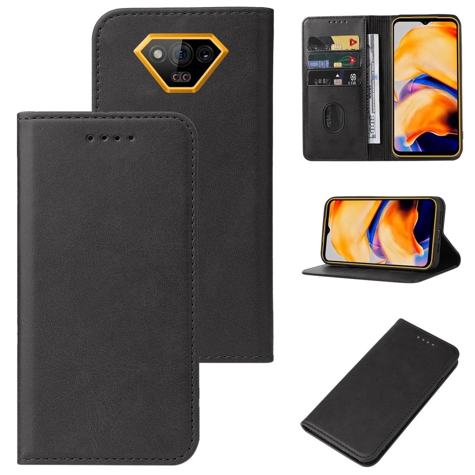 HAWEEL Magnetic Closure Leather Phone Case For Ulefone Armor X13