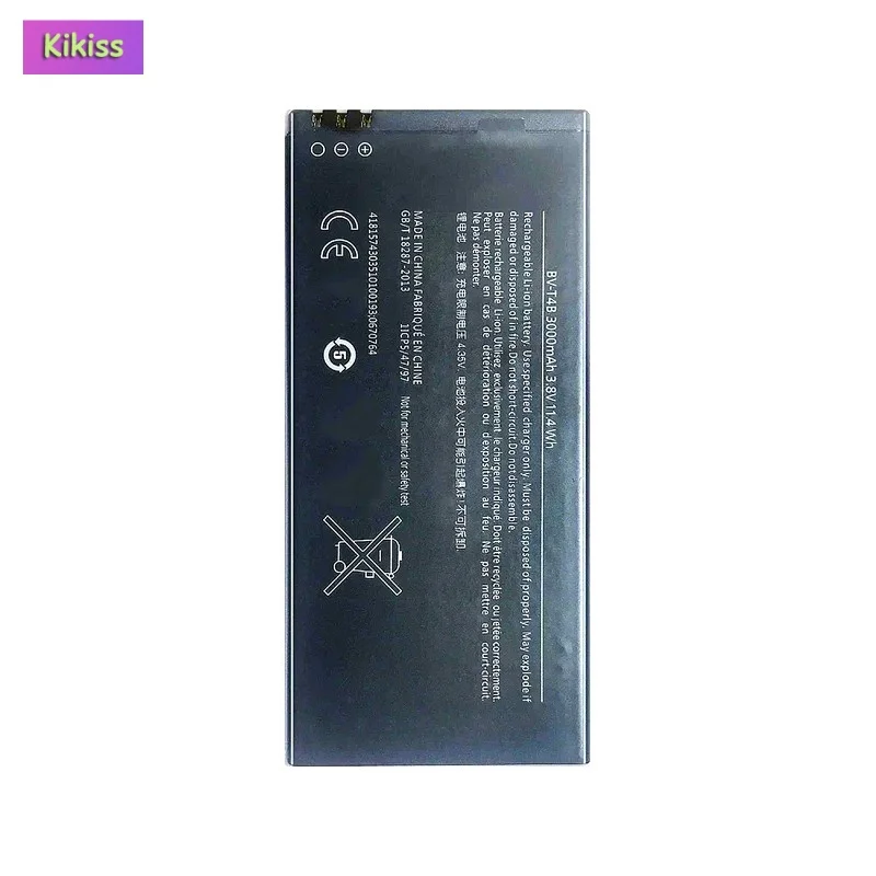 Replacement Mobile Phone Battery For Microsoft Nokia Lumia 640 XL RM-1096 RM-1062 RM-1063 RM-1064 RM-1 BV T4B BV-T4B 3000mAh