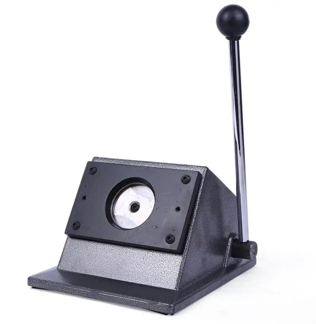Pin Badge Press Machine Of 44mm Round Badge Paper Cutting Machine Manual Paper Cutter