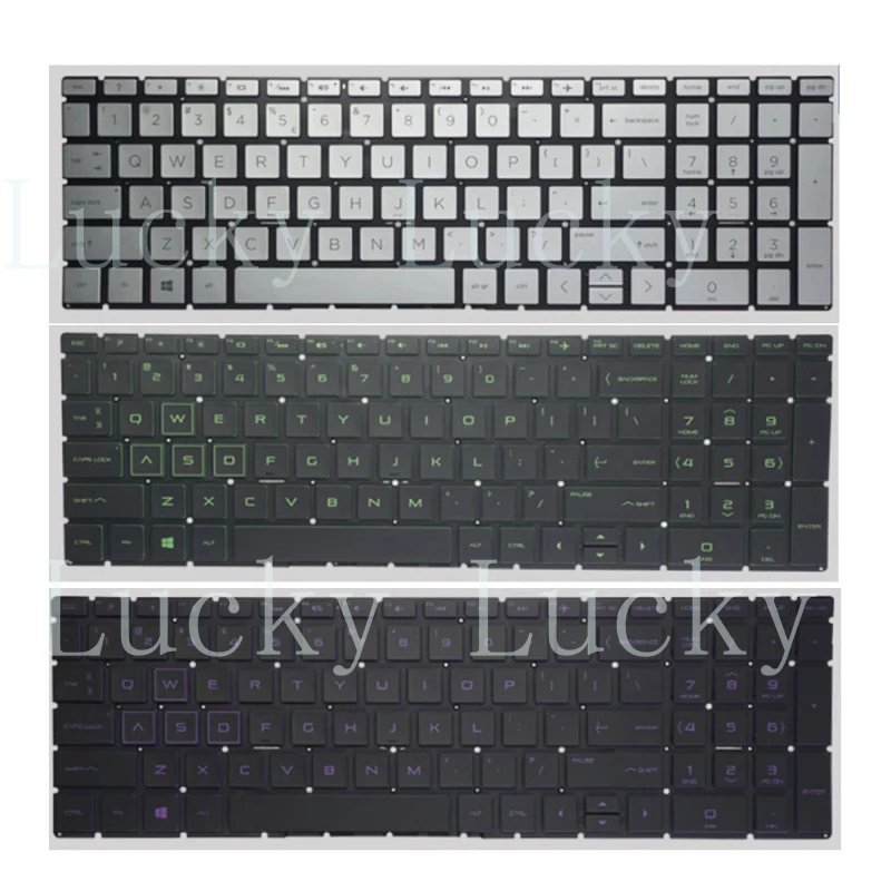 f For HP TPN-C133 C136 Q200 Q208 Q210 C141 15-CS CW DK DW Laptop Backlit Keyboard