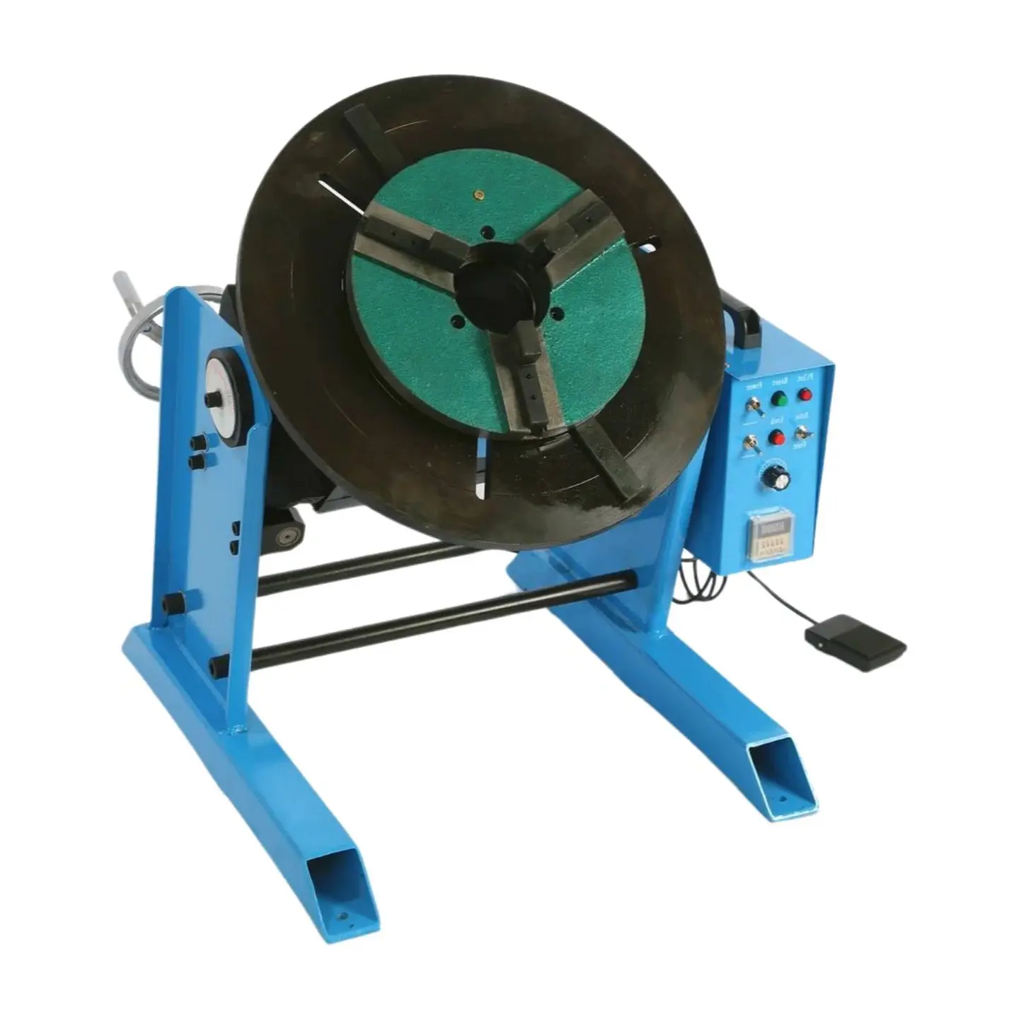 HD-300 300KG Heavy Duty Welding Positioner Rotary Welding Turntable Table Weld Positioning Equipment with WP-300 Manual Chuck