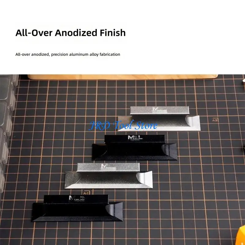 A2UD Premium Aluminum Alloy Sanding Board Tool Angled Abrasive Too For Detailed Crafting And Woodworking