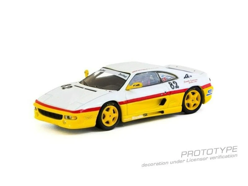 tarmac-works-1-64-f355-チャレンジ-1999-gt3-r-dtm-チャンピオン-2023-トーマス-プレイング-合金車両車モデル