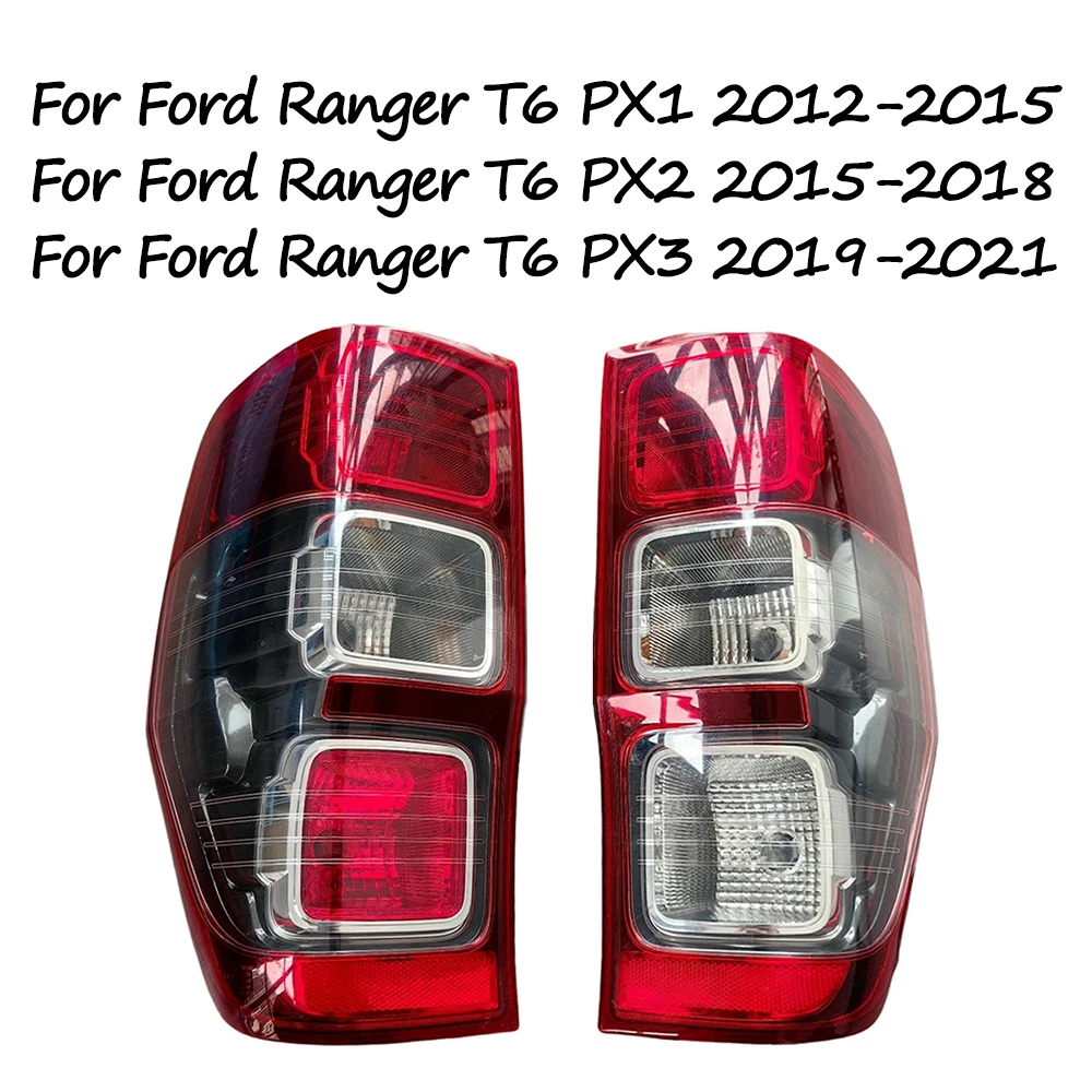 For Ford Ranger T6 PX1 PX2 PX3 XL XLS XLT Wildtrak Raptor 2012-2021 Tail Light Rear Taillight Warning Light Reversing Light