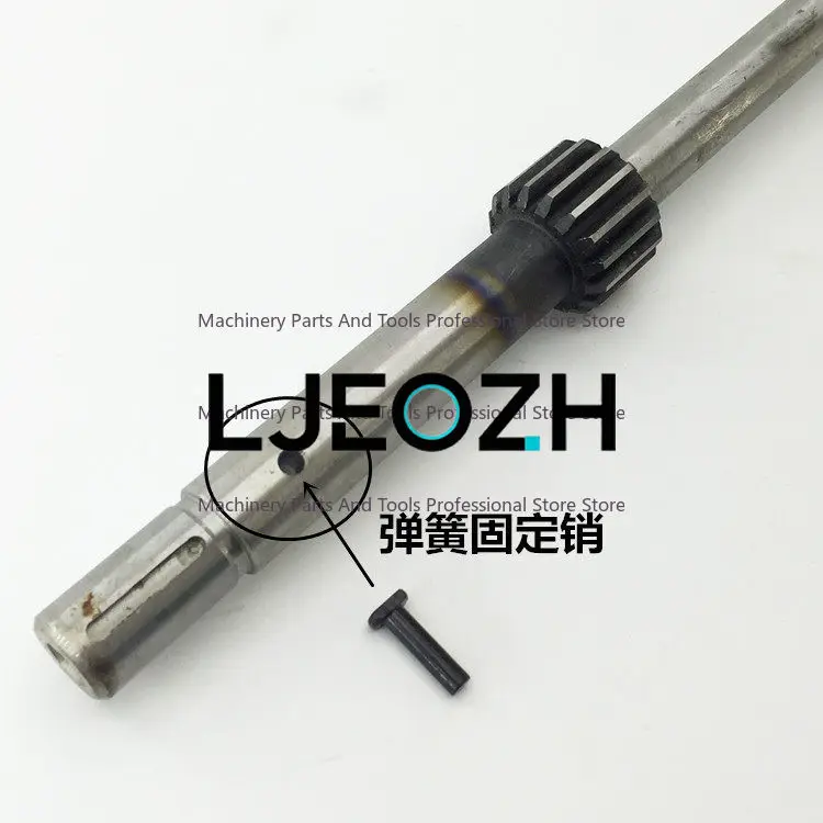 Turret Milling Machine Accessories Feed Gear Shaft T-pin, Spindle Return Spring Latch B168