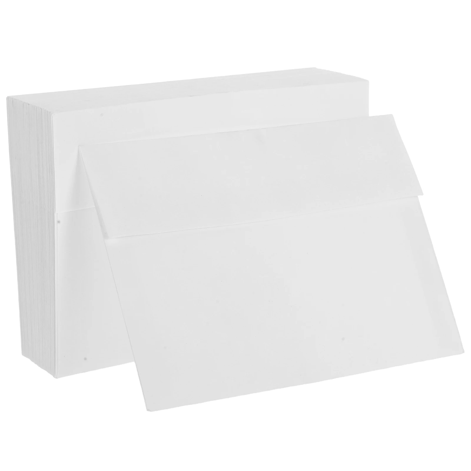 

50pcs Blank Envelopes Craft Paper Selfadhesive Sealed for Photos Invitations Letters Business Thickened Privacy Writable