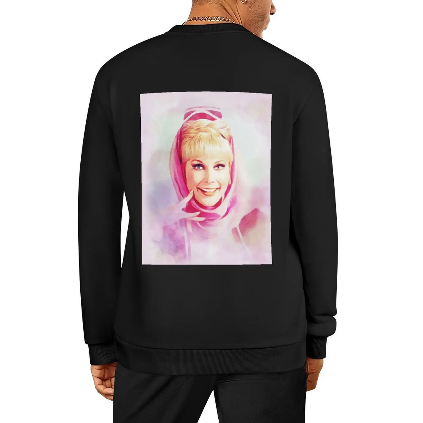 

Barbara Eden, Vintage Actress Pullover blouse autumn new products autumn jacket men japanese style sweatshirt for men