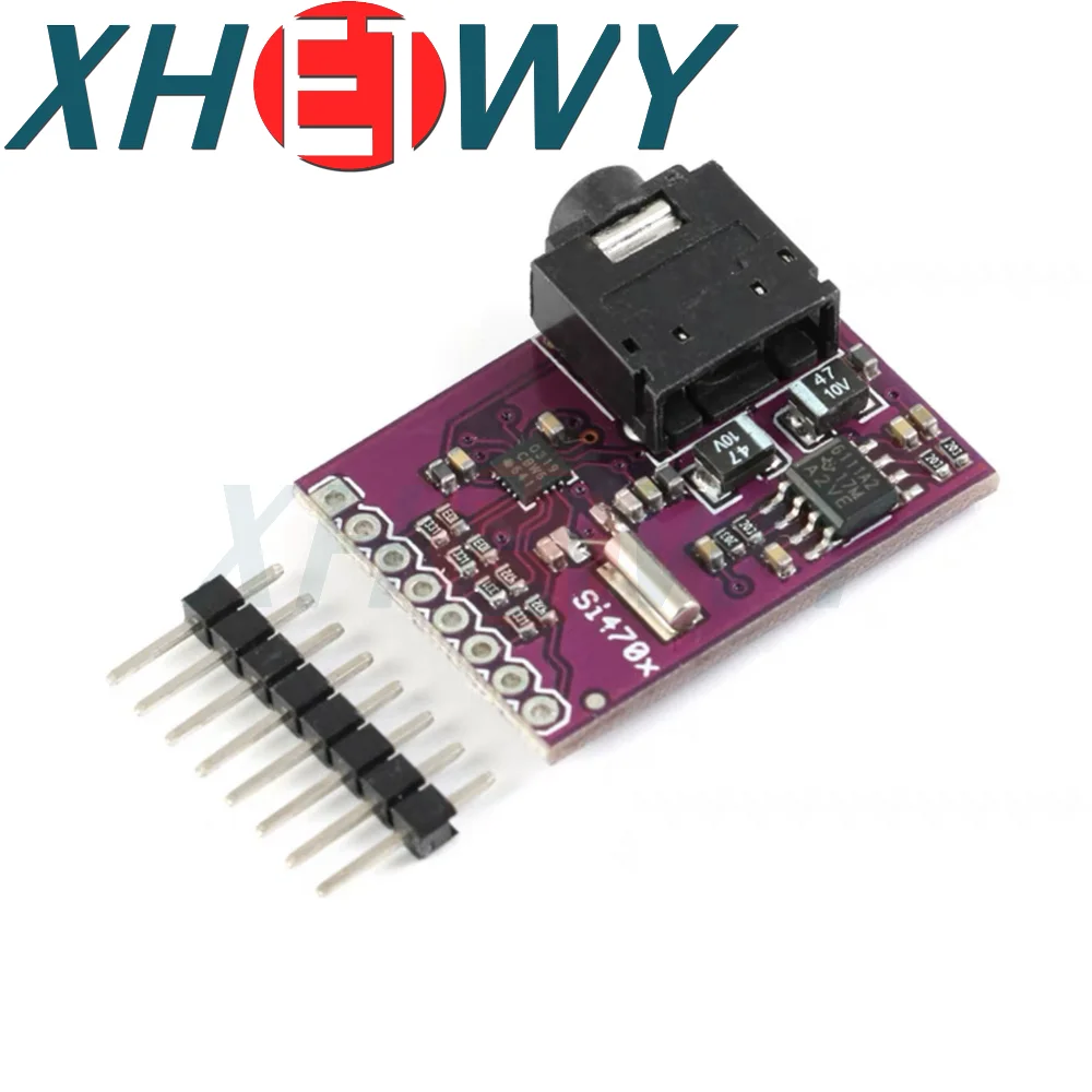 Si4703 FM RDS RBDS Tuner Breakout Board Digital Radio Broadcast Data Processing Module For Arduino AVR ARM PIC With Pins