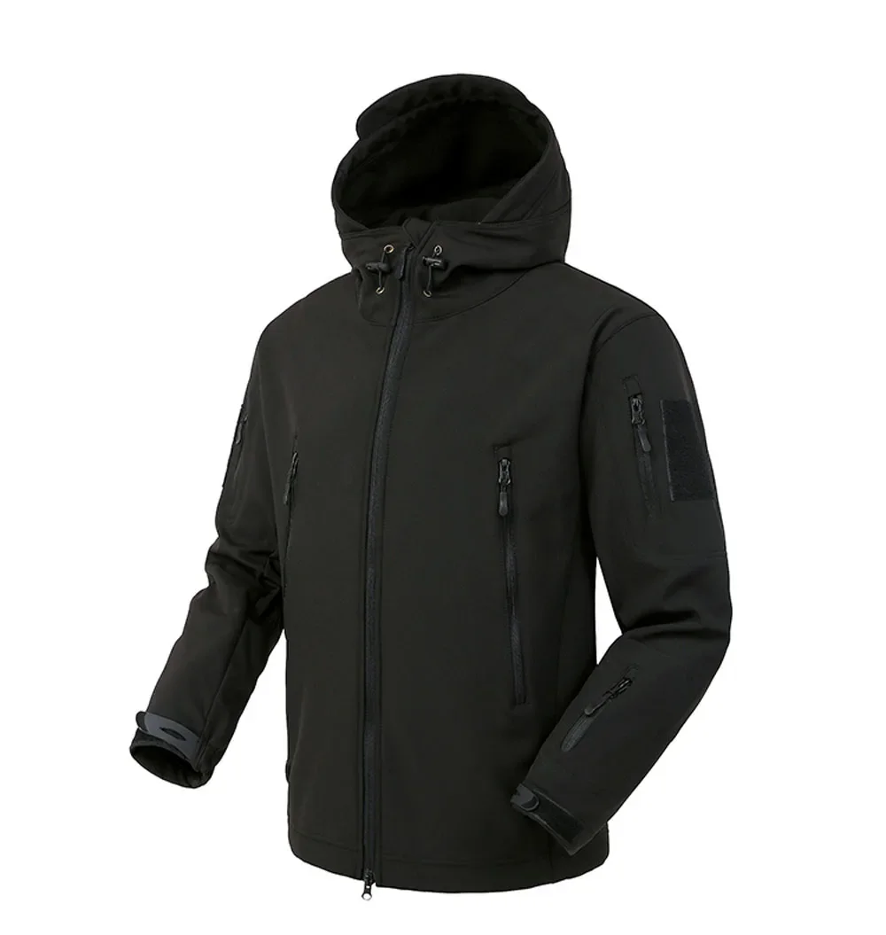 Military Shark Skin Soft Shell Jackets Men Tactical Windproof Waterproof Jacket Men Army Combat Jackets Mens Hooded Bomber Coats 17 S5ecf59de037c4517b579d493b9d6361a0