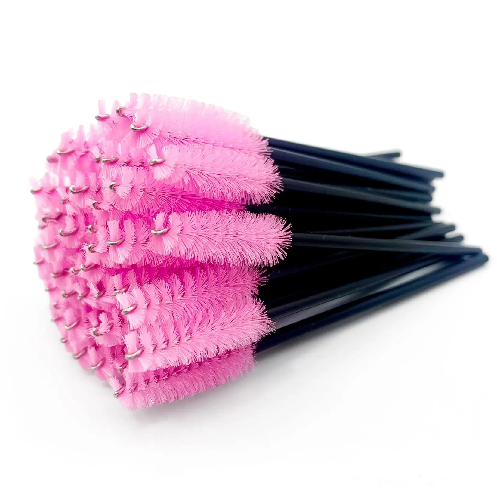 Disposable Eyelash Brushes Eyebrow Brush Mascara Wands Applicator Cosmetic Eyelash Spoolies Lash Extension Supplies