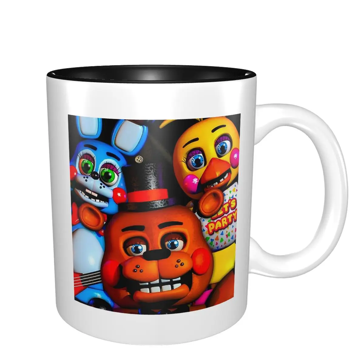 

Five Nights At Freddy Mug Funny Ceramic Coffee Cups Tea Mugs Milk Cup Drinkware Gifts for Friends