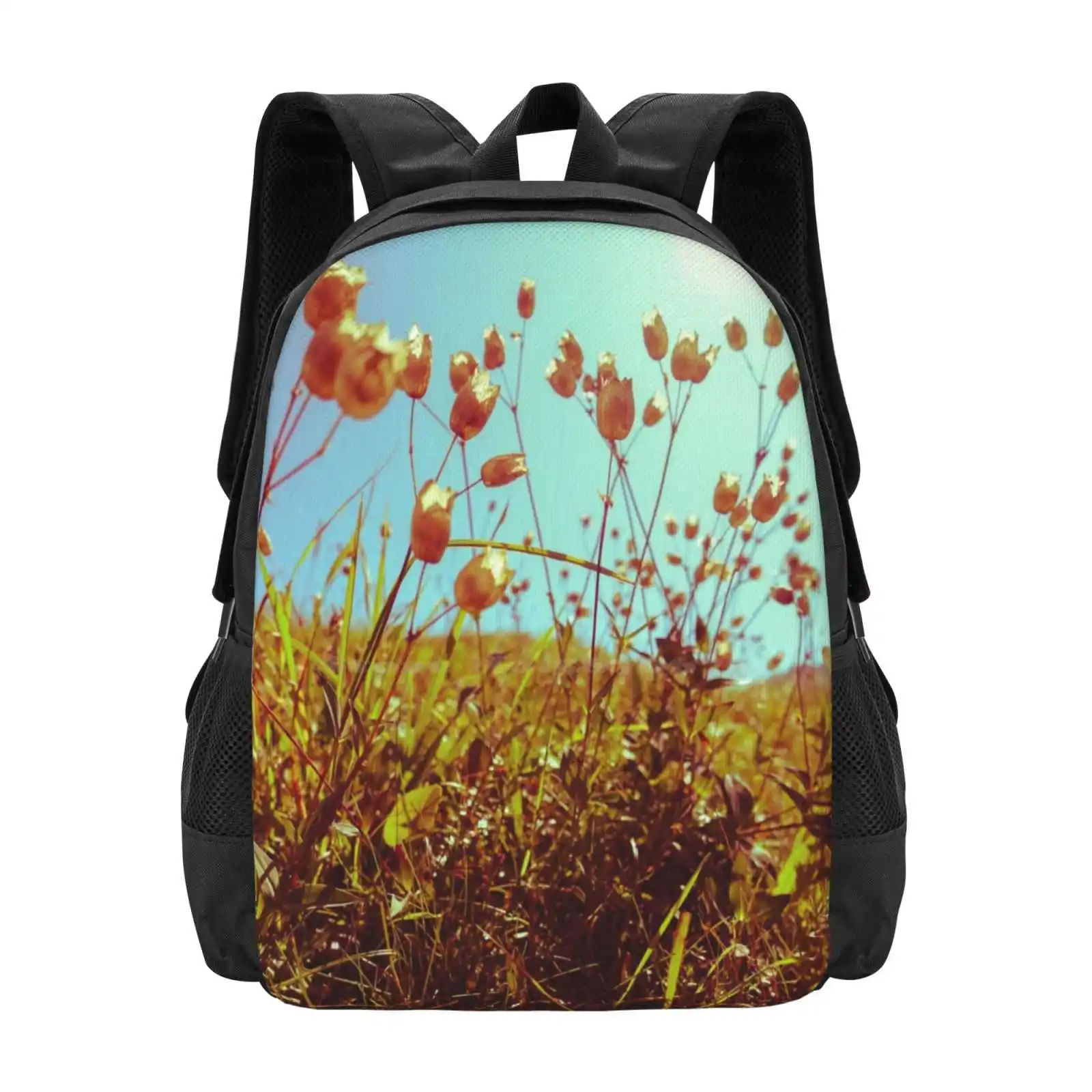 Enchanted V Hot Sale Schoolbag Backpack Fashion Bags Landscape Fairytale Findyourthing Sguillenart Nature Mystic Countryside