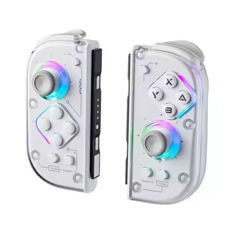 Aolion J20 Knight Wireless Gamepad with Left And Right Switch Hall Joystick Motion Sensing Custom For NS Joycon Game Accessories