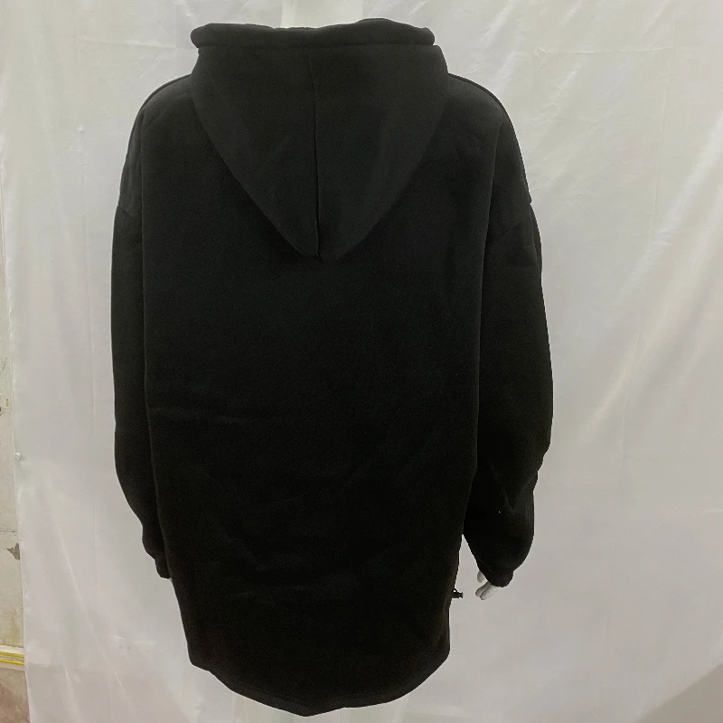 Zimowa estetyka Moda uliczna Bluzy do pracy Koreański styl Jednolity kolor Gotycki trend Oversize Damskie Bluzy z długim rękawem Casualowe Pulowery