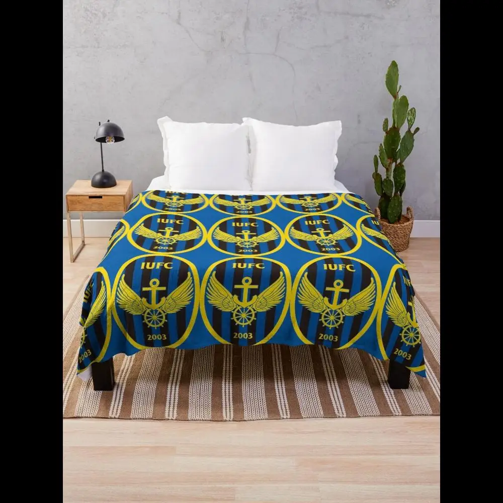 Incheon United FC K League Südkorea Fußballmannschaft Fan-Art-Design Weiche Kuscheldecke für Männer und Frauen