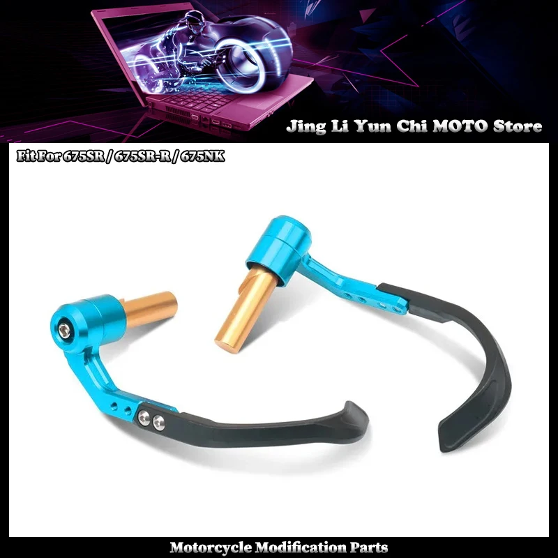 

Motorcycle CNC 7/8" 22mm Handlebar Grips Guard Brake Clutch Levers Guard Protector Fit For CFMOTO 675SR 675SR-R 675NK
