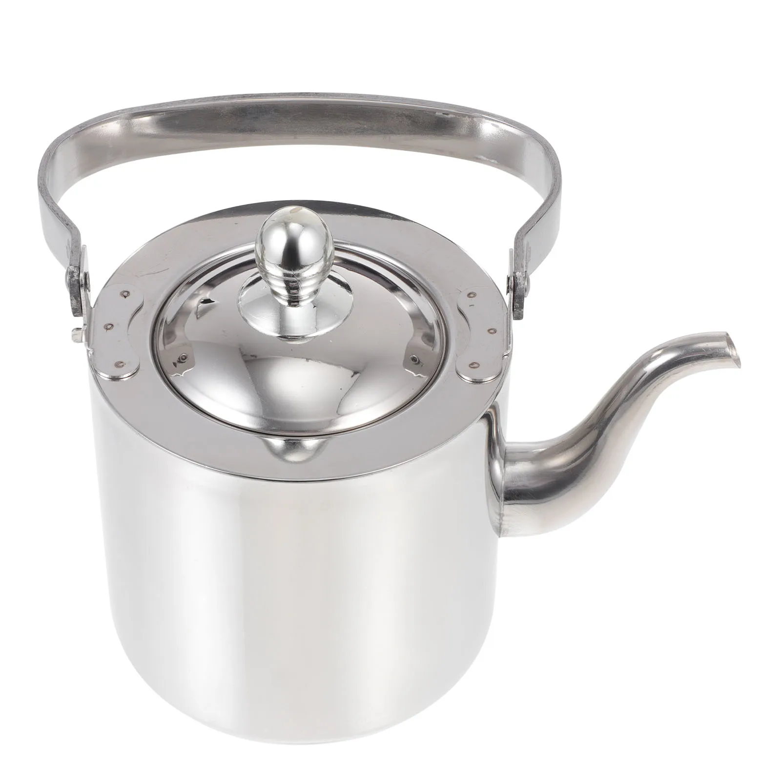 

Stainless Steel Water Kettle Large-Capacity Camping Tea Kettle For Boiling Water Coffee Milk Home Kitchen Outdoor Use Durable