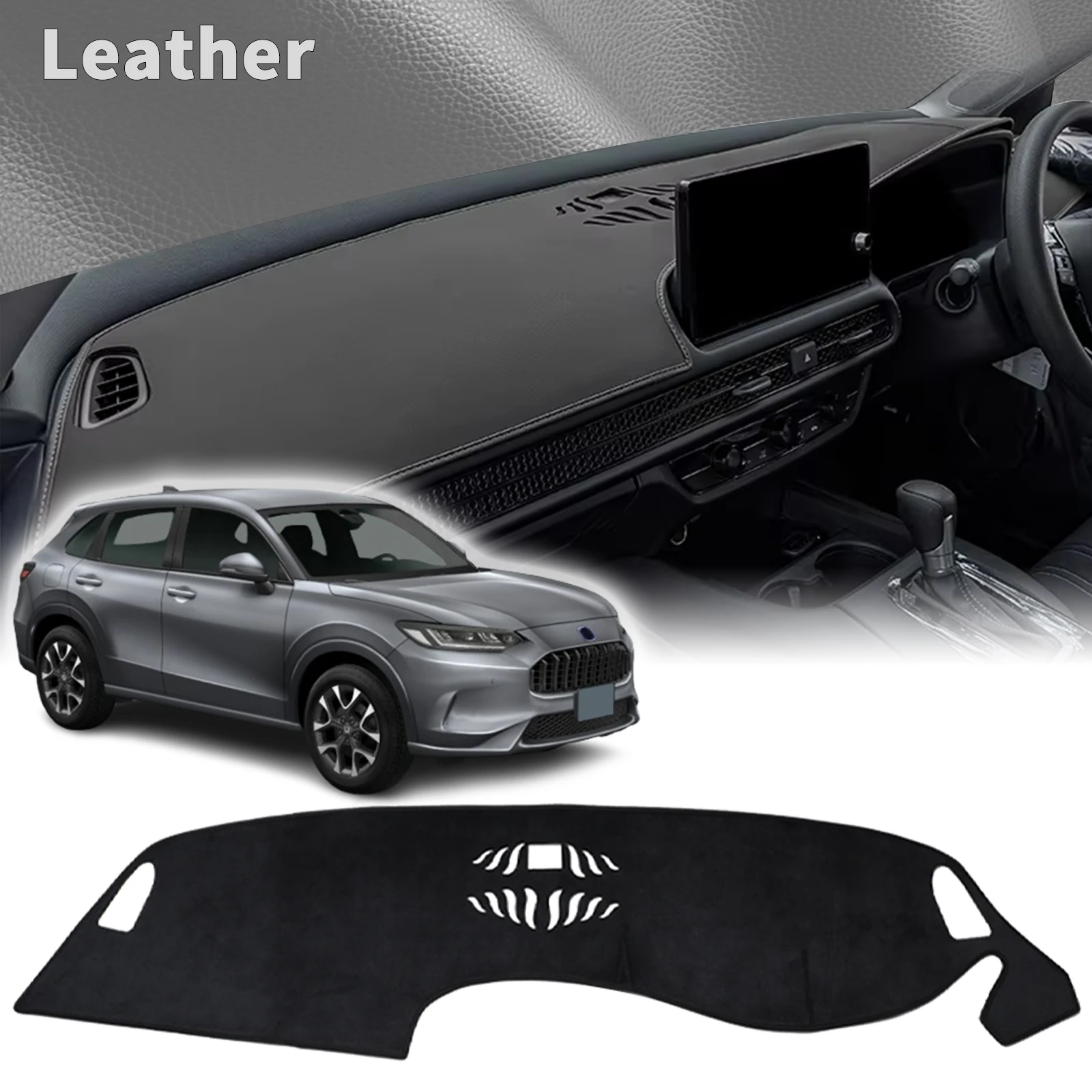 

for Honda ZRV ZR-V 2022-2024 HR-V ( US.Version) HRV Accessories Dashmat Protective Carpet Dashboard Cover Pad DashMat Sunshade