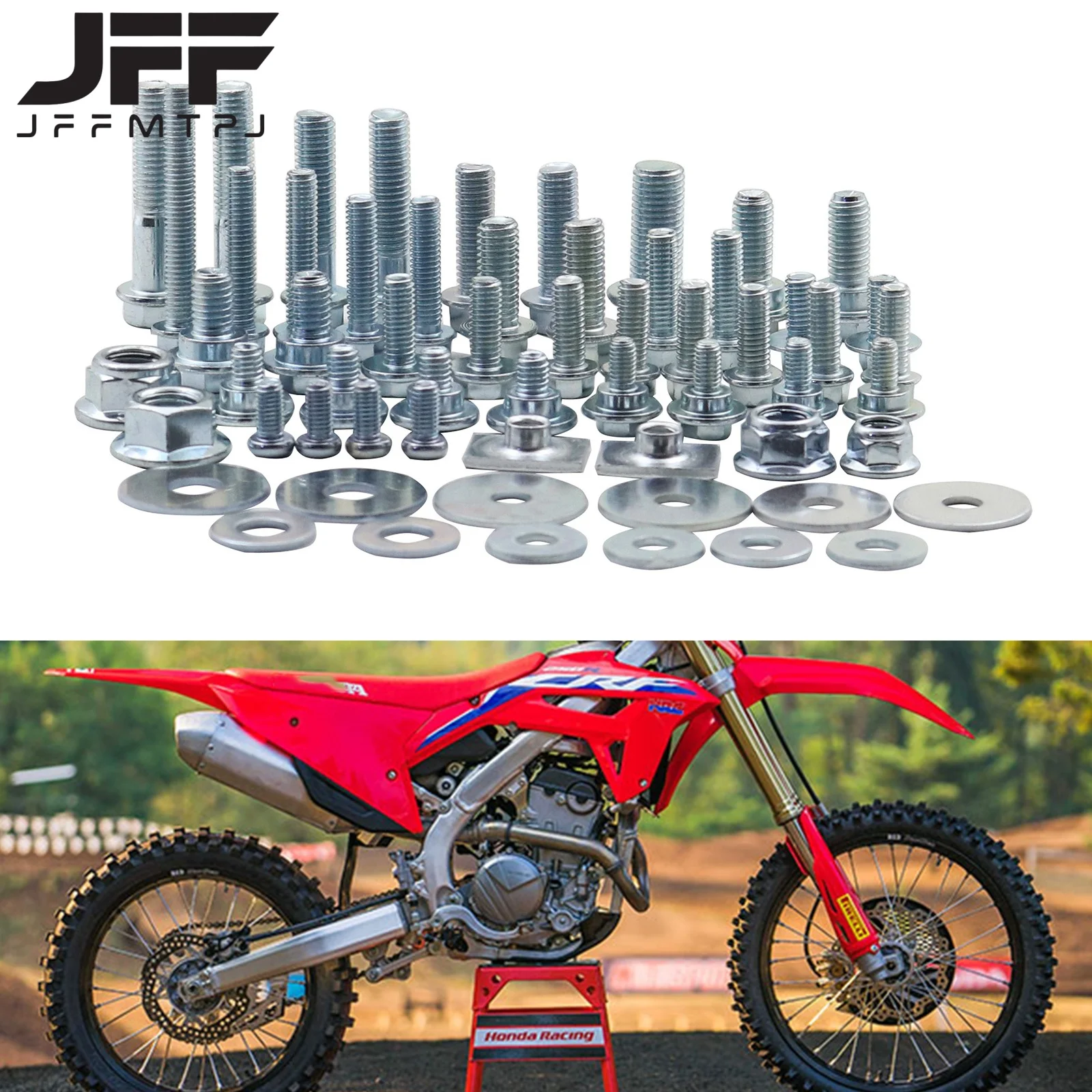 Motorcycles Fairing Fender Screw Bolt Kit Fastener Set For Honda CR CRF 125 150 250 300 350 450 250R 450R 250X 450X 250RX 450RX