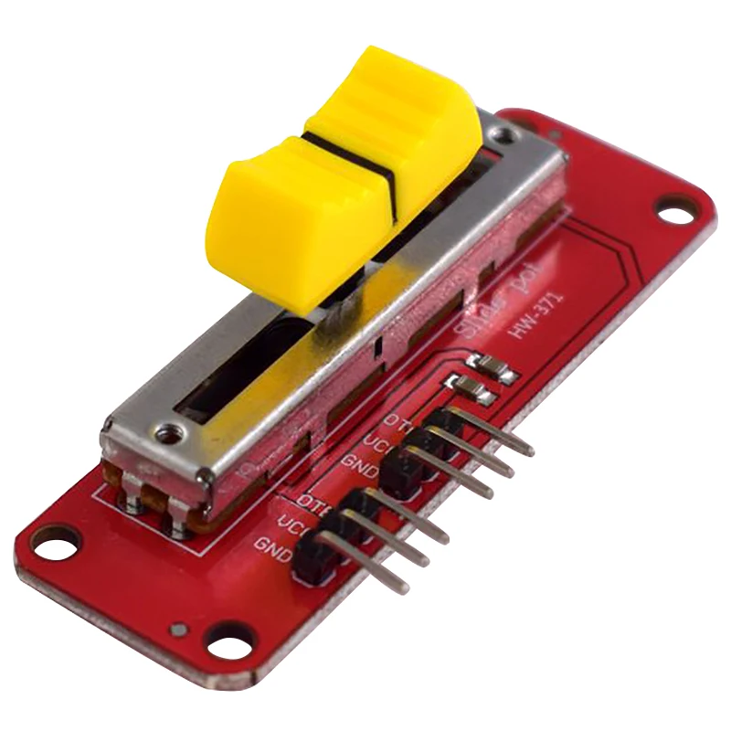 Mini Slide Potentiometer 10KΩ Linear Module Dual Output For Mcu Arm Avr Electronic Block For Single Chip Mini Module