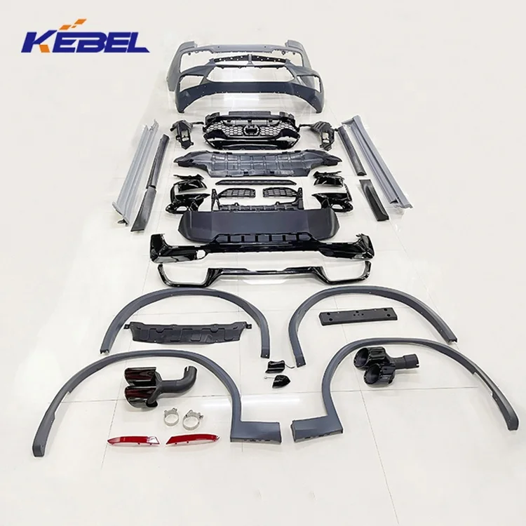 latest new products 2023 car body parts auto front grill  rear bumper for b m w x3 g01 2019  kit accessories