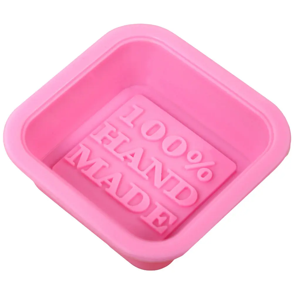 Reusable Silicone Soap Mold for DIY Handmade Soap Making Food Grade Safe Baking Molds Easy Release Dishwasher Freezer Microwave