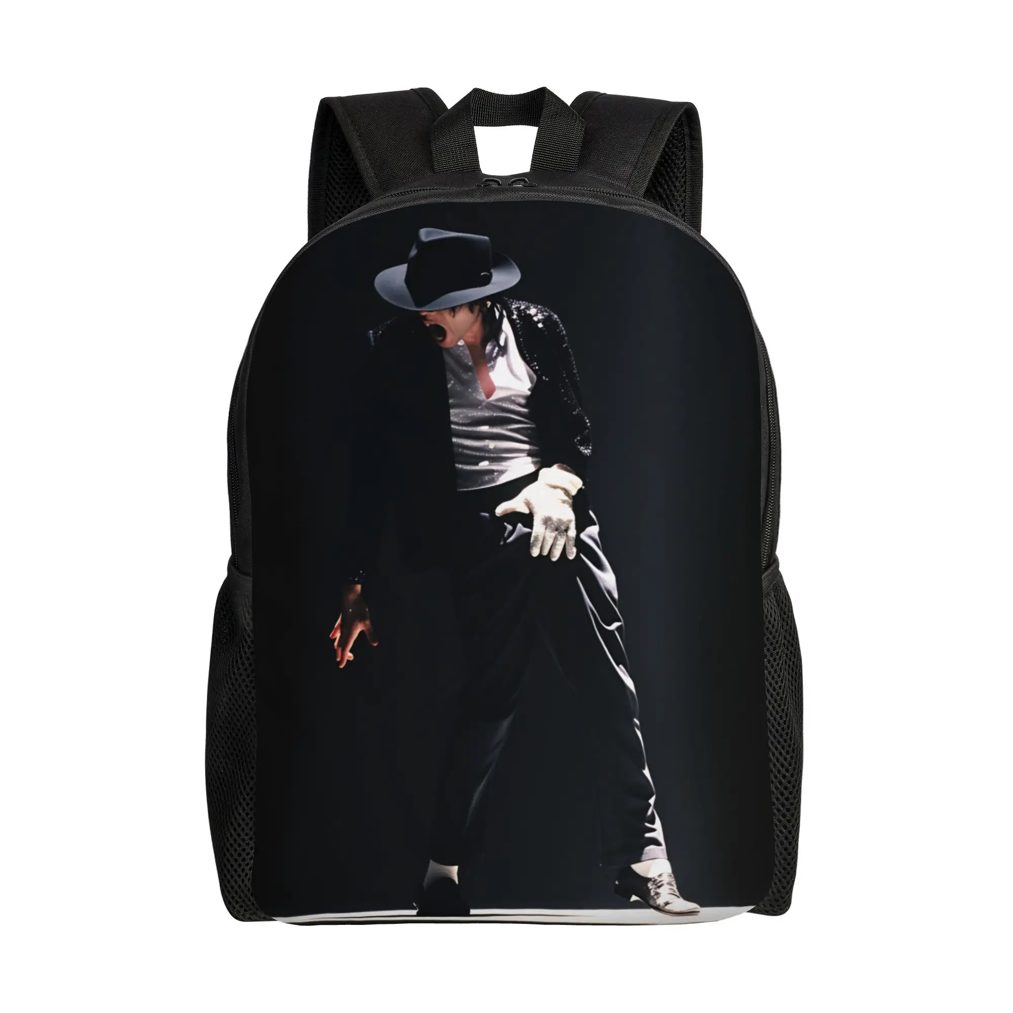 

Michael Jackson Musicians Singers Dancers Backpack Kawaii Backpacks Girl University Lightweight High School Bags Rucksack