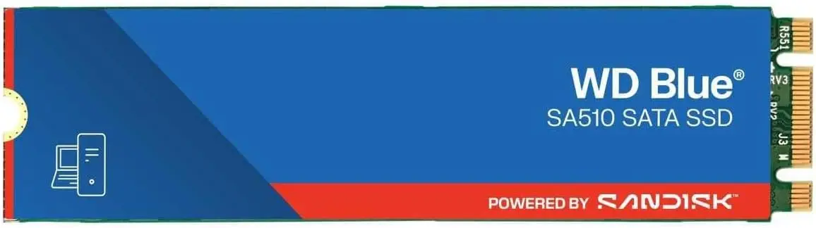 1TB SATA III SSD, 560MB/s Read, M.2 2280, Internal Solid State Drive
