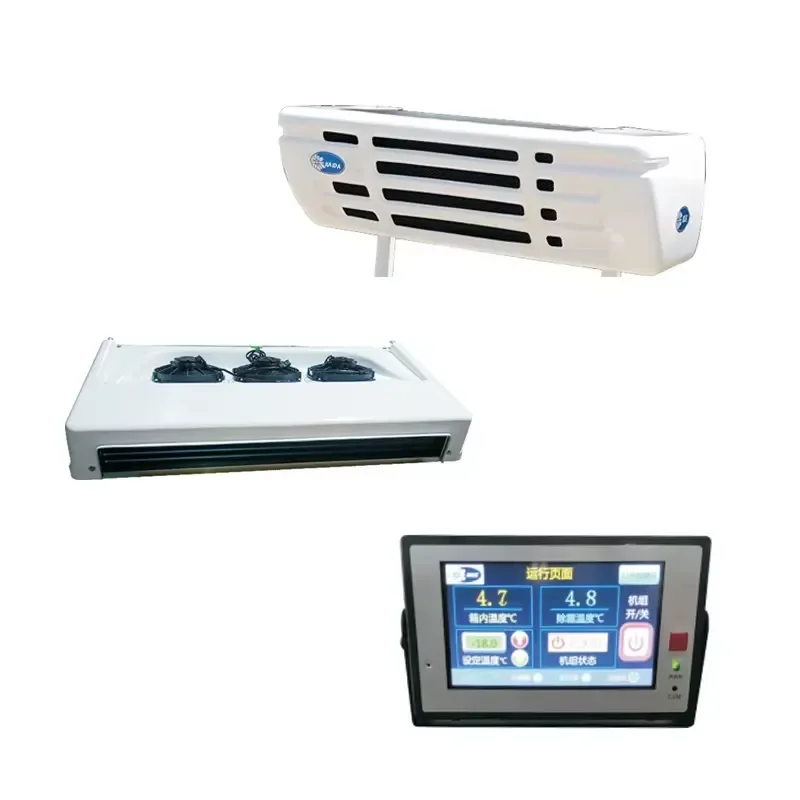 New KAIDA EV-600 DC 12V/24V Radiator Electric Parking Air Conditioner for Truck Camper RV Sleeper Cab Bus Cooling System
