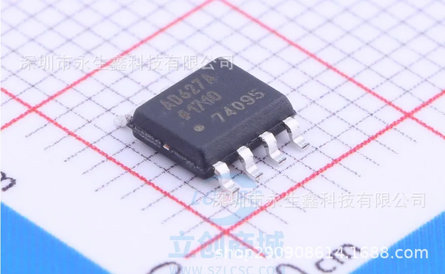 

AD627ARZ AD627AR AD627 SOP8 10PCS
