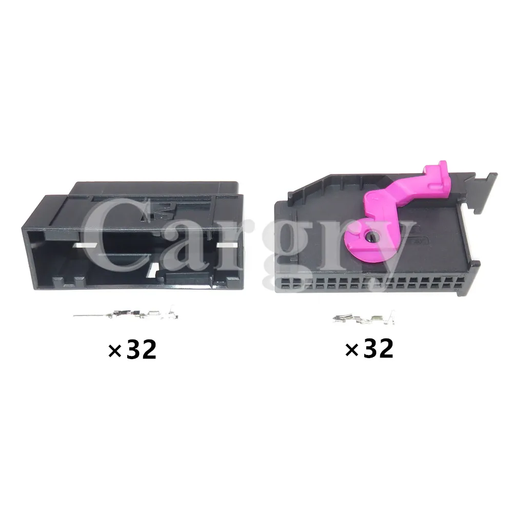 1 Set 32P Auto Central Control Instrument Electrical Plug 1719057-3 2050723-3 AC Assembly Car Cable Socket