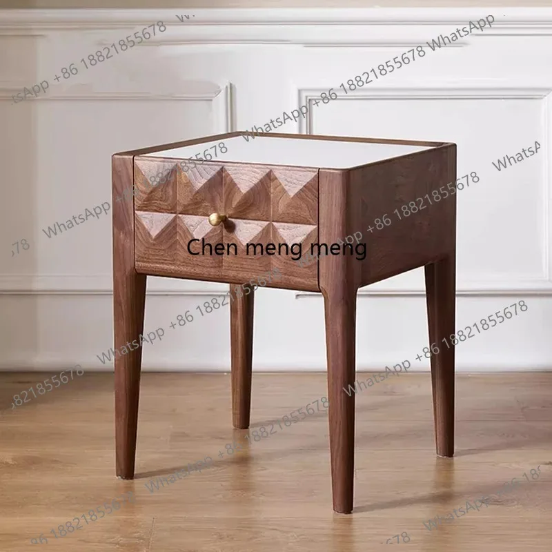 

Minimalist Premium Nightstand Storage Trendy Classic Design Nightstand Modern Beauty Mesa De Cabeceira Bedroom Furniture