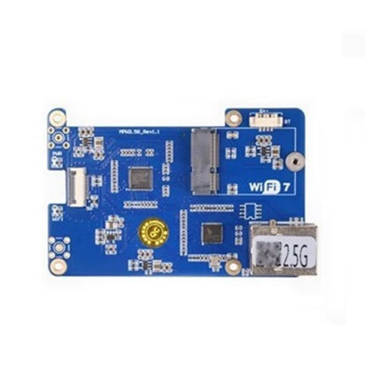 ATP-MPW2.5G for 5 Expansion Board PCIE to WiFi7 2.5G ETH HAT RTL8125 Support WiFi7 WiFi6 WiFi5 for RPI 5