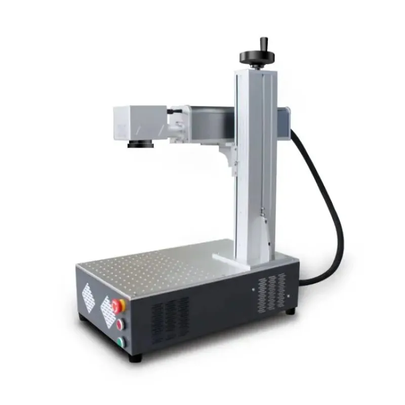 

20w 30w 50w Fiber Laser Marking Machine For Engraving Metal Bank Credit Cards
